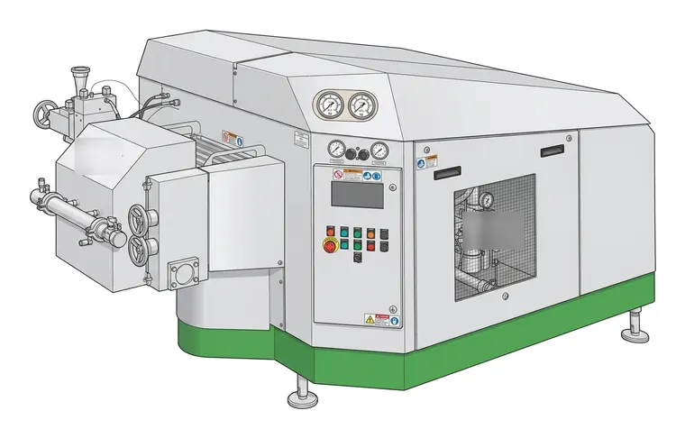 Gaulin G-series homogeniser, illustration