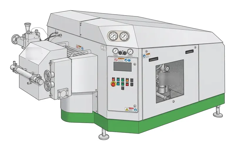Gaulin G-series homogeniser, illustration